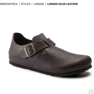 Birkenstock: London Oiled Leather - Habana